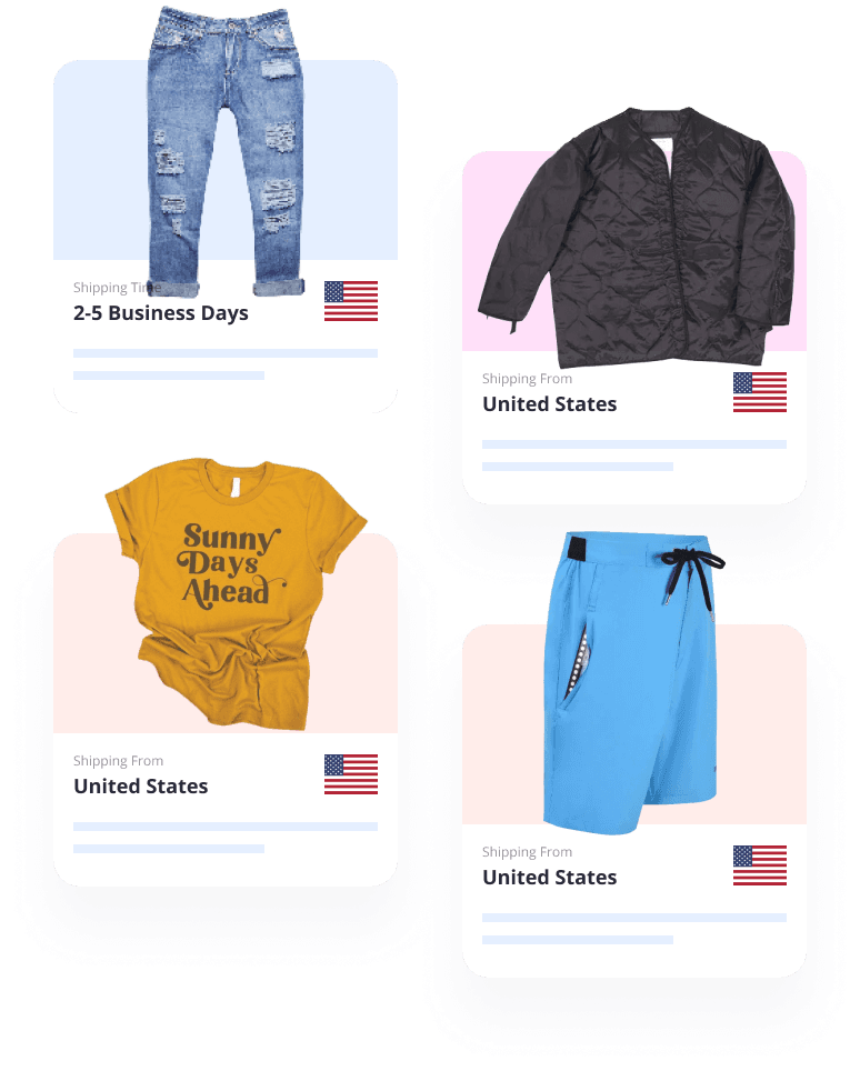 DROPSHIPPING SUPPLIERS FOR MEN'S & WOMEN'S CLOTHING