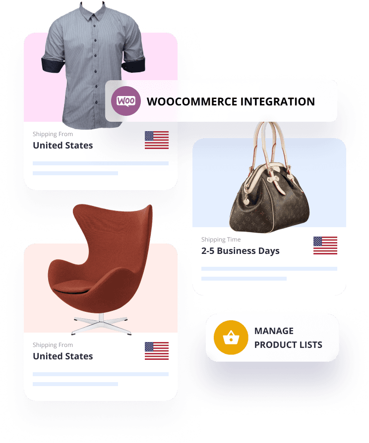 WOOCOMMERCE DROPSHIPPING PRODUCTS APP