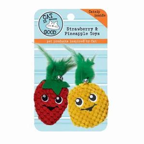 CIG Strawberry & Pineapple Toy 2pk