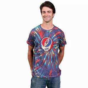 CANDY MAN T-SHIRT  Tie Dye Short Sleeve Grateful Dead T-Shirt  With SYF Cut Out