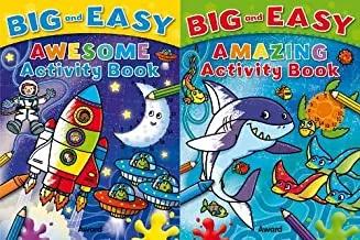 Big & Easy Activity Books AMAZING/AWESOME: Reseller ASSORTMENT (36 copies/2 titles)