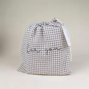 Tartan Plaid - Reusable Cloth Gift Bag