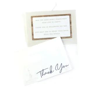 Thank You Cards With Droplets 