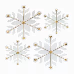 Snowflake (Set of 12) 15.5"H, 22"H Iron